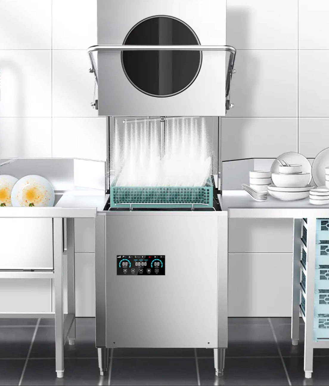 Professional Dishwasher Machine For Restaurant