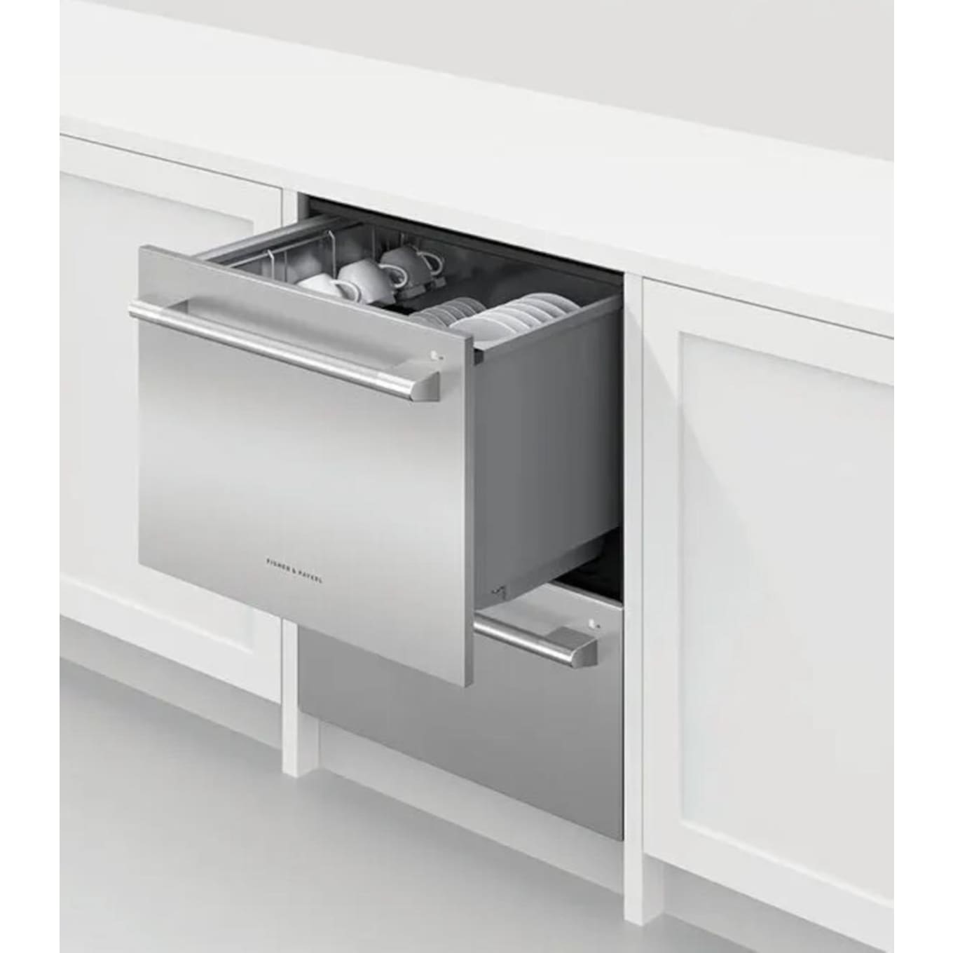 Fisher and Paykel 24 Inch Wide 14 Place Setting Built-In Double Drawer Dishwasher with Independent Wash