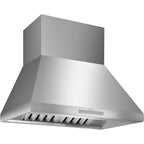 Thermador Professional Series 36 Inch Wide Wall Mounted Range Hood